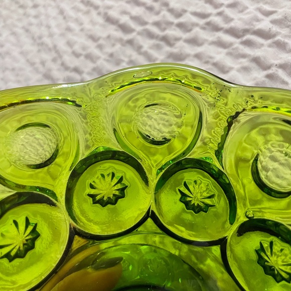 Vintage 1960’s L.E. Smith Glass Moon and Stars Banana Boat - Picture 6 of 15